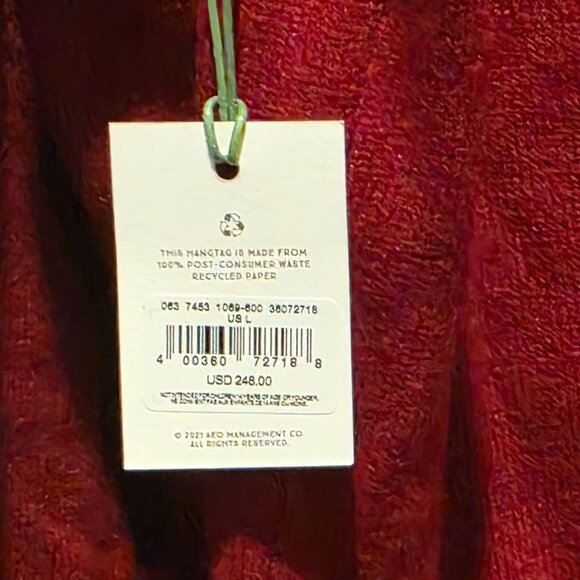NWT:  AE&& 100% Cashmere Crewneck Sweater - Picture 3 of 3
